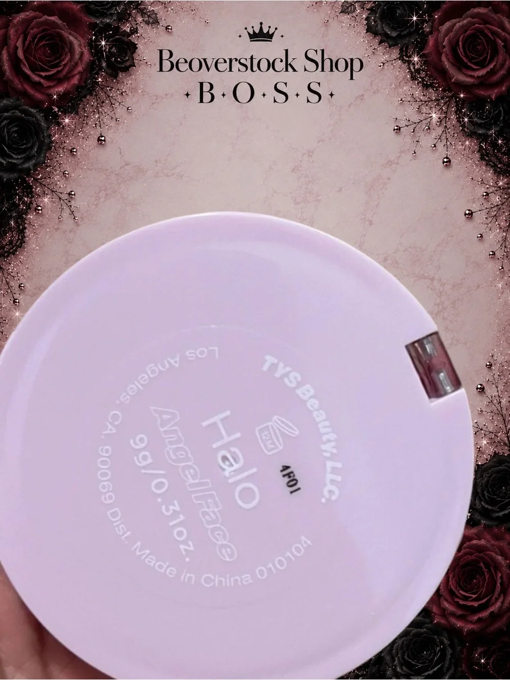 NEW NIB TYS Beauty Angel Face Setting Powder Halo